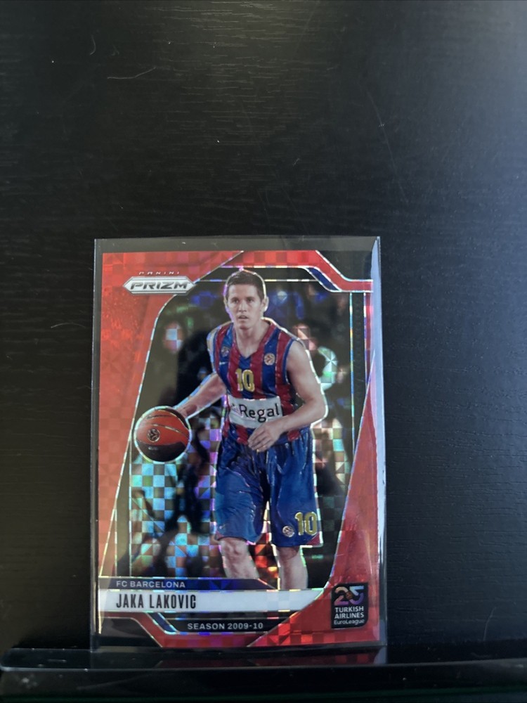 Jaka Lakovic 2024 Panini Prizm EuroLeague #118 Red Power Prizms #/75