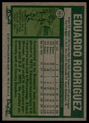 1977 Topps #361 Eduardo Rodriguez