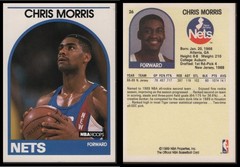 1989-90 NBA Hoops – #26 – CHRIS MORRIS – New Jersey Nets