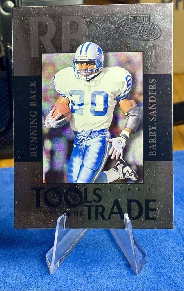 2000 Playoff Absolute Tools of the Trade 760/1500 Barry Sanders #TT-23 HOF