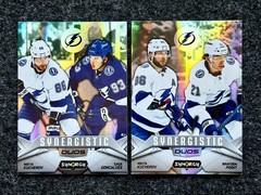 2024-25 UD Synergy Kucherov Point Goncalves RC Synergistic Duos #SD-12