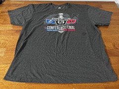 Stanley Cup playoffs 2018 T-shirt Conference Final Men&rsquo;s 2XL charcoal Gray