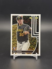 2024 Topps Update Topps Black Gold #BG-17 Paul Skenes Pittsburgh Pirates RC