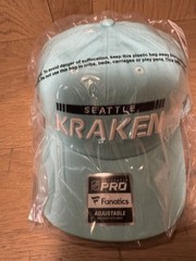 Men&rsquo;s Fanatics Light Blue Seattle Kraken Authentic Pro Rink Hockey Nhl Hat NWT