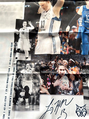 LINDSAY WHALEN Minnesota Lynx WNBA SGA Flag Banner 24×36&Prime;
