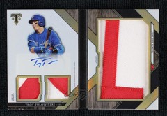 2016 Topps Triple Threads Jumbo Plus Relics 1/3 Troy Tulowitzki Auto 12×6