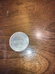1998 Pinnacle Mint Collection Junior Seau coin Excellent Condition FREE SHIPPING