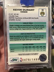 2007-08 eTopps – Kevin Durant #19 1000/1499 (RC) Sealed