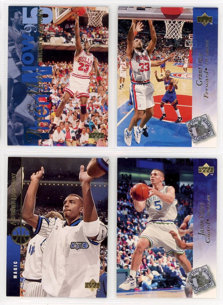 1994-95 Upper Deck Series 2 Set #181-360 Grant Hill & Jason Kidd RCs NM/MT (A)