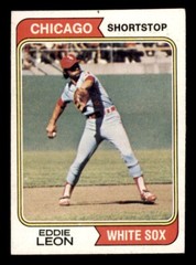 1974 Topps Baseball #501 Eddie Leon EX/MT