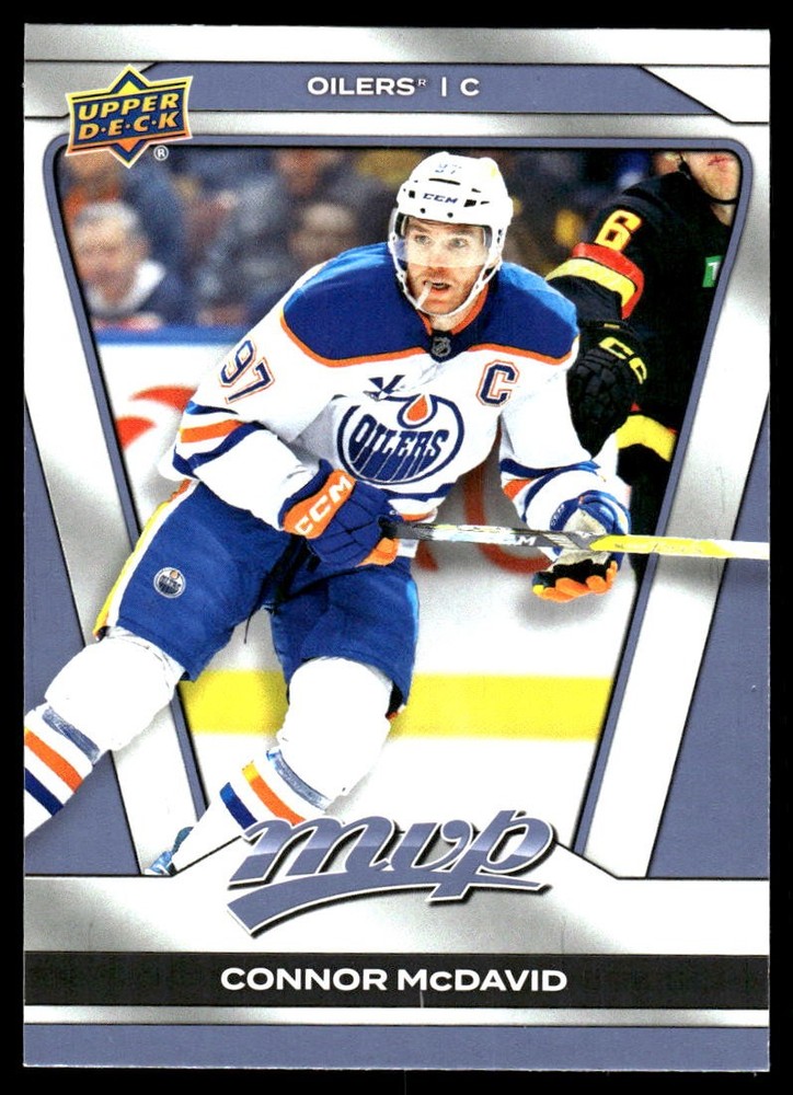 2025-26 Upper Deck MVP #1 Connor McDavid Edmonton Oilers Hockey Card