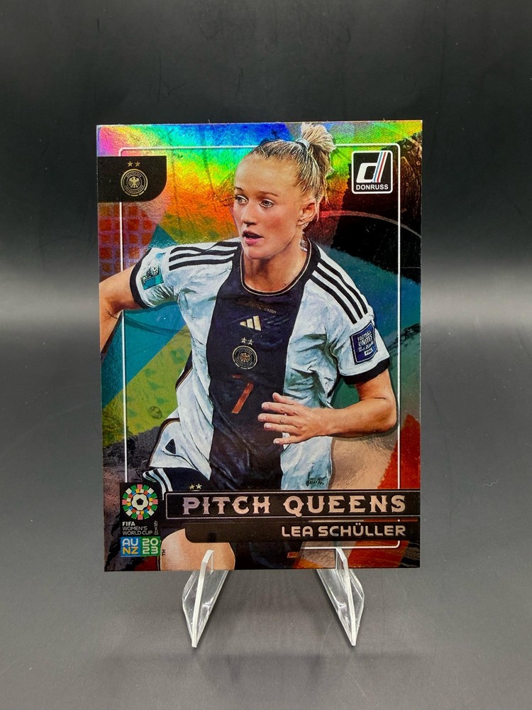 Lea Schuller Germany 2023 Panini Donruss FIFA Women&rsquo;s World Cup Pitch Queens