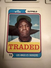 Vintage 1974 Topps Traded Baseball Card Lot of 6 VG/EX