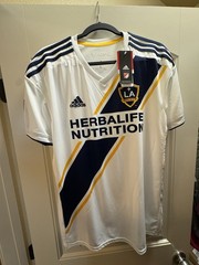 Authentic brand new Adidas LA Galaxy MLS Home Soccer Jersey size L