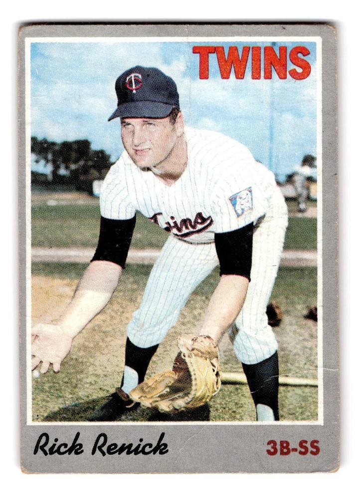 1970 Topps #93 Rick Renick Minnesota Twins