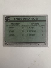 Ralph Garr Braves Jeff McNeil Mets 2023 Topps Heritage Then and Now #TAN-15