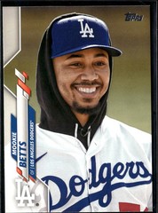 Mookie Betts 2020 Topps Series 2 Image Variation SSP #420 Los Angeles Dodgers