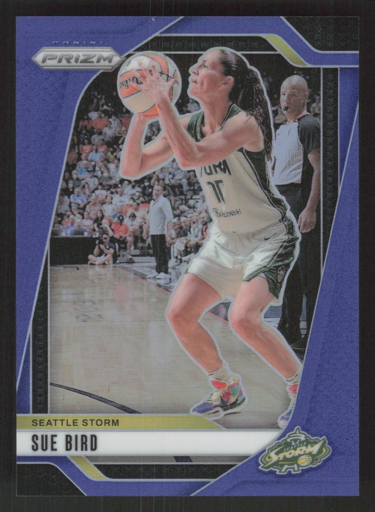2024 Panini Prizm WNBA #112 Sue Bird Blue Prizms #/199