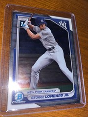 2024 Bowman George Lombard Jr. 1st Bowman Chrome #BCP-79 – Yankees QTY RC