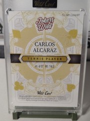 2025 Wild Card 1/1 Mojo Refractor Joker, Carlos Alcaraz