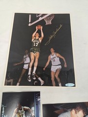 JOHN HAVLICEK SIGNED AUTOGRAPHED 8×10 PHOTO BOSTON CELTICS LEGEND