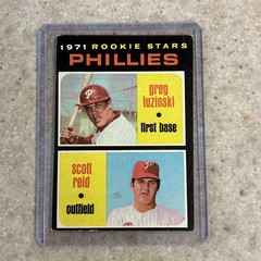 1971 Topps – 1971 Rookie Stars Greg Luzinski, Scott Reid #439 (RC)
