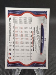 2013 Topps Chrome Tom Brady #50 BCA PINK REFRACTOR #/399 🔥🏈🔥🏈