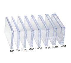 Magnetic Trading Sports Card Holder One-Touch Hard UV Protection 35pt 75pt 180pt