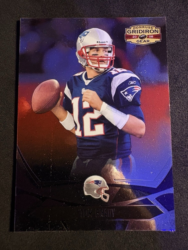 2008 Donruss Gridiron Gear – Tom Brady #58