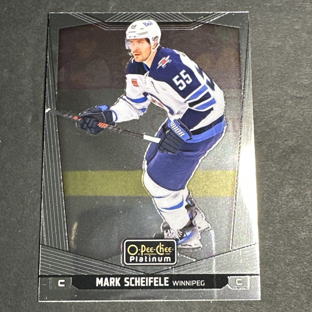 2024-25 OPC Platinum Base #142 Mark Scheifele – Winnipeg Jets