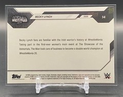 Becky Lynch 2026 Topps Now WWE Wrestlemania Vegas #14 Wrestling