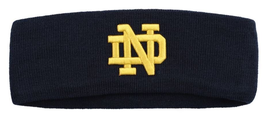 NCAA Notre Dame Fighting Irish Adult Top Of The World Knit Sweat Head Band NEW!