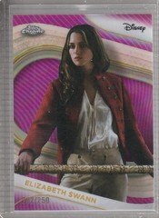 2025 Topps Chrome Disney #4 Elizabeth Swann Pink Magenta /250