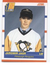 1990-91 Score Canadian #428 Jaromir Jagr RC