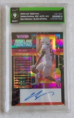 2023 Vivid BIJAN ROBINSON Auto RC Sideline Painting 4/5. Degree 9 Black Crystal