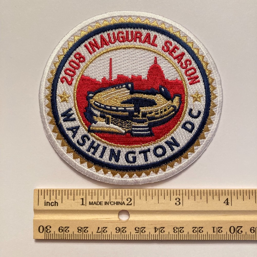 NATIONALS PARK Official « 2008 INAUGURAL SEASON » Iron-On MLB Jersey Sleeve Patch