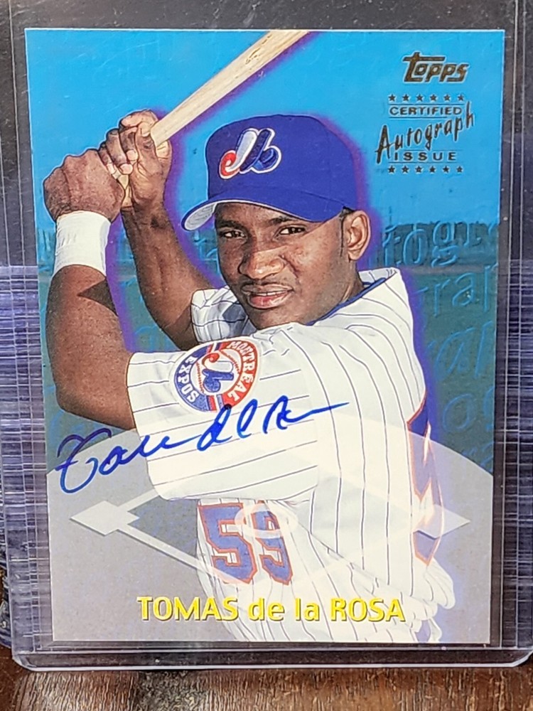 2000 Topps Traded – Autographs Tomas de la Rosa #TTA70 (AU, RC)