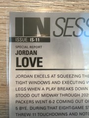 2025 Topps Signature Class – In Session Jordan Love #IS-11