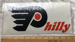 Philly Philadelphia Flyers Logo Decal Sticker NHL Ice Hockey Large 12” x 6”