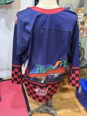 Huntsville Havoc Pixar Toy Story Pizza Planet Hockey SPHL Hockey Jersey- NWT