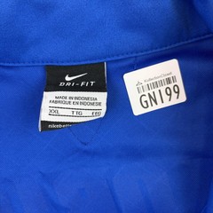 Florida Gators Shirt Mens 2XL Gray Blue NCAA Football Nike Dri Fit 1/4 Zip
