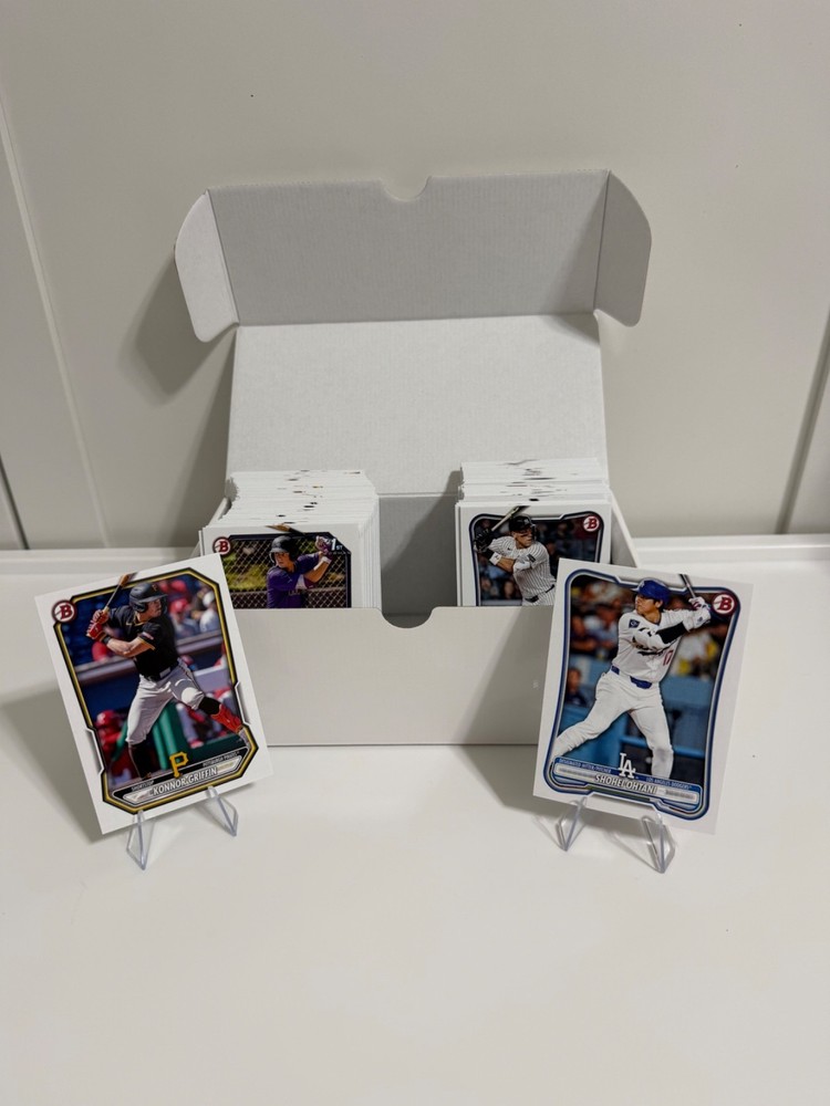2026 Bowman Complete Rookie Vet & Prospect Base Set #1-100 & BP1-150 (250 Cards)
