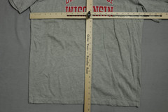 Uniqlo Wisconsin Badgers Shirt Mens Large Gray Graphic NCAA a5