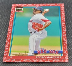 2026 Topps Japan Edition 1991 Koi Fish #T91-75 PEDRO MARTINEZ Red Parallel /5
