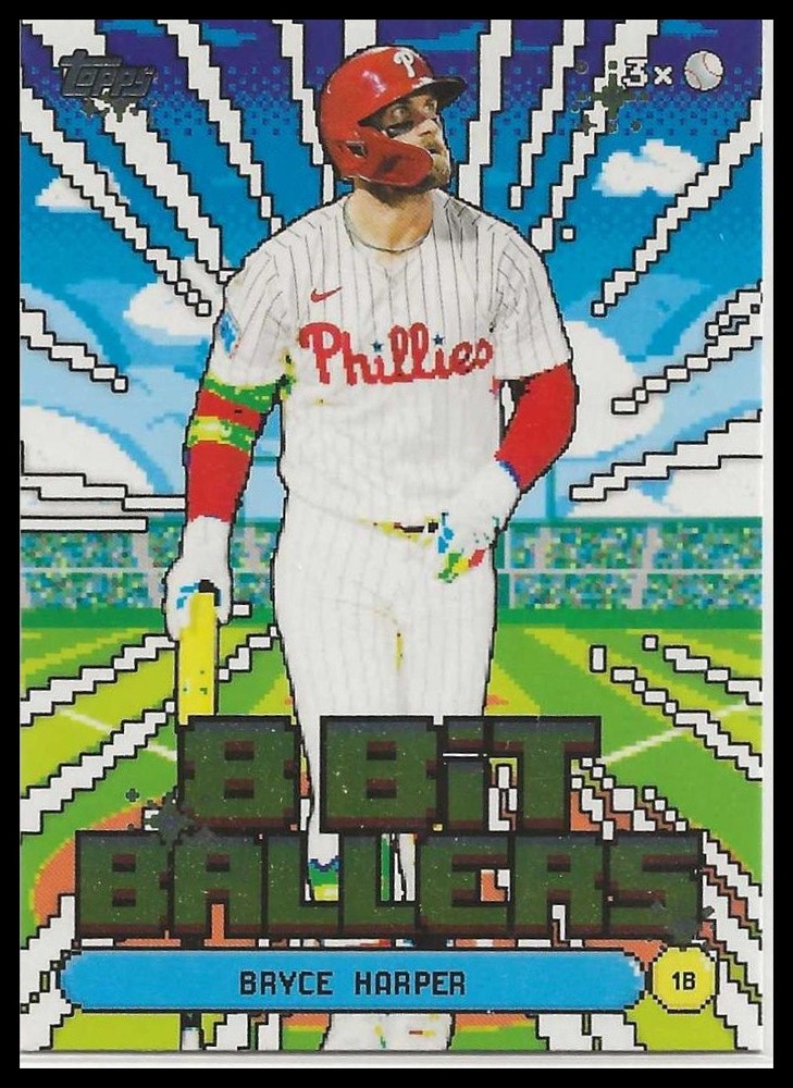 2026 Topps #8B-11 Bryce Harper 8 Bit Ballers