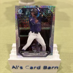 2026 Bowman Chrome Mojo Refractor Wilder Dalis #BCP-150 Colorado Rockies