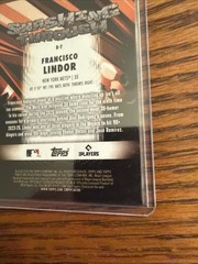 2026 Topps Finest Francisco Lindor Smashing Through SSP CASE HIT 1:163 Hobby