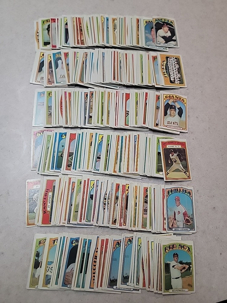 1972 Topps Baseball 1 To 342 Your Choice