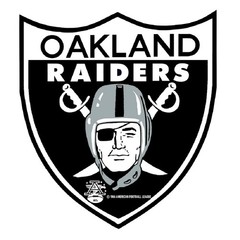 LAS VEGAS/OAKLAND RAIDERS Stickers Waterproof Vinyl Decal Sticker AFL