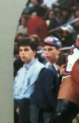 1990 NBA Hoops Mark Jackson Knicks Menendez Brothers Killers Courtside Real Card